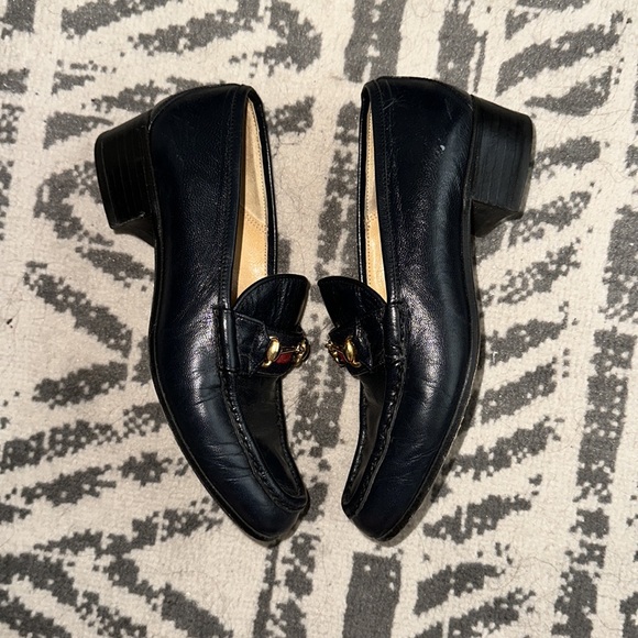 Gucci navy horsebit loafer - Picture 4 of 9